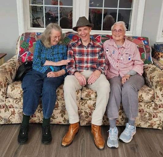 Residents had a blast with Pat MAUE from Bloomsburg performing classic country favorites this evening at our Penns Valley location!